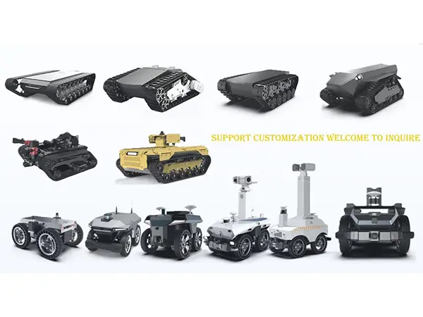 Das neue Produkt von Tianjin Weide Aviation ist auf den Markt gekommen, mit Ketten- und Radfahrwerken, die an mehrere Szenarien angepasst sind und Spezialrobotern helfen, effizient zu arbeiten
