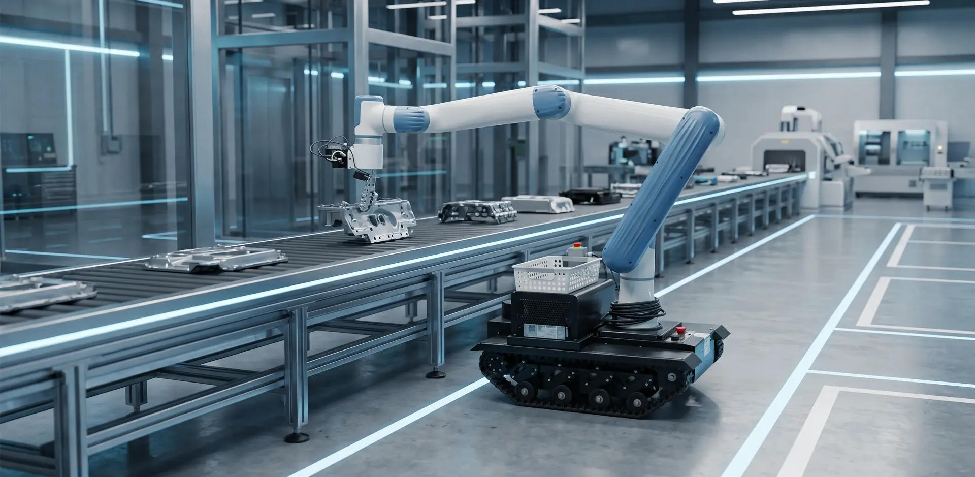 Fabrik für Robotersysteme