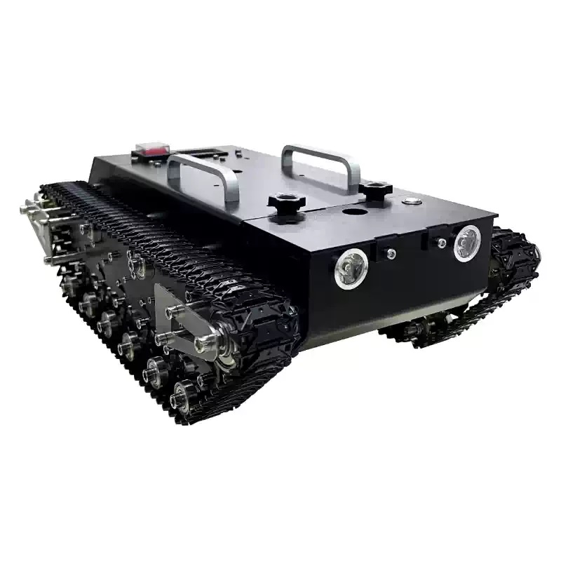 Wie senkt ein Ganzmetall-Raupenfahrwerk die Forschungs- und Entwicklungskosten für Universitätslabore und Roboter-Startups?