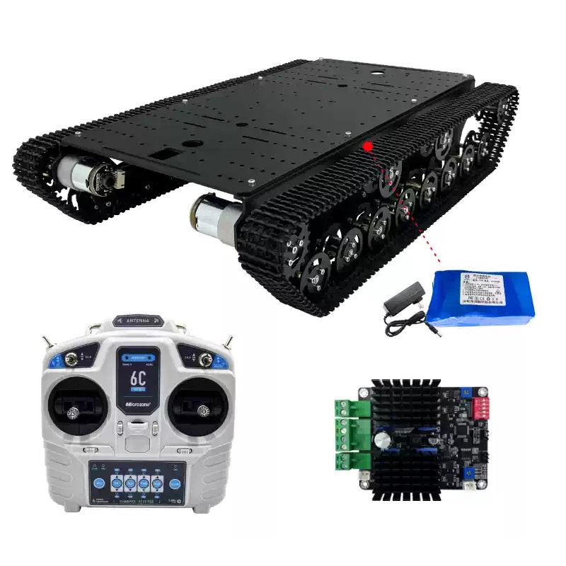 4WD-Raupen- und Mecanum-Radroboter-Chassis-Kit