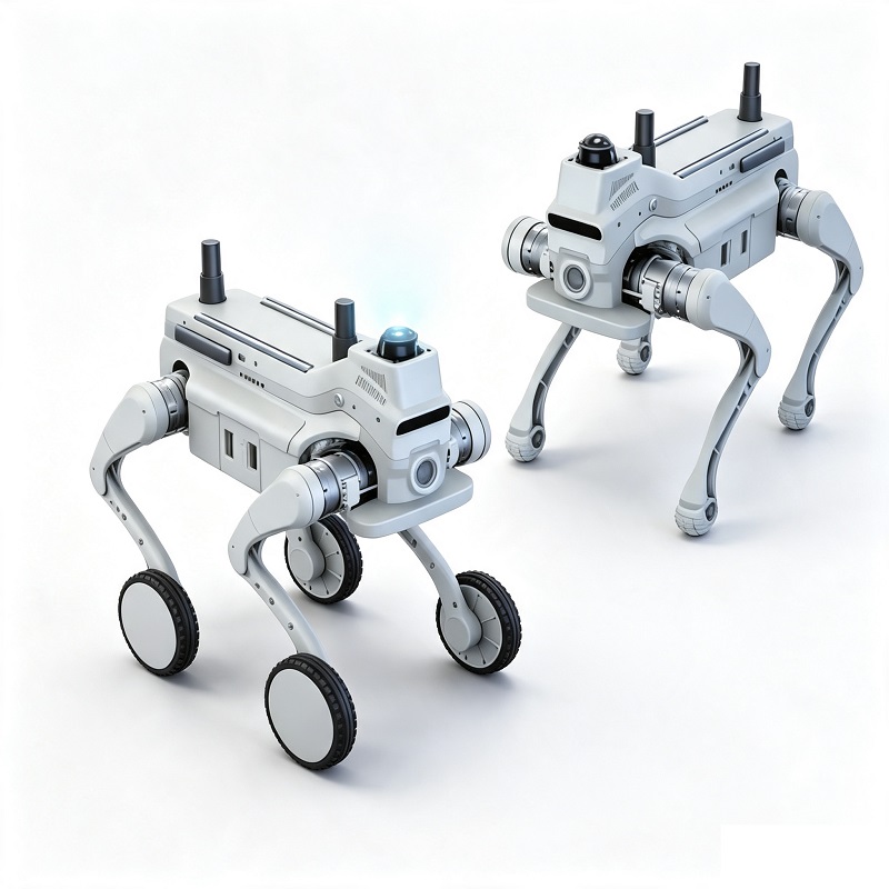 Industrieller Vierbeinerroboter für Inspektion und Forschung