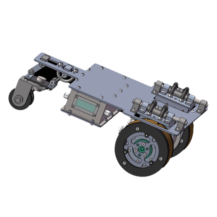 Kleinlastiger magnetischer Wandkletter-Reinigungsroboter