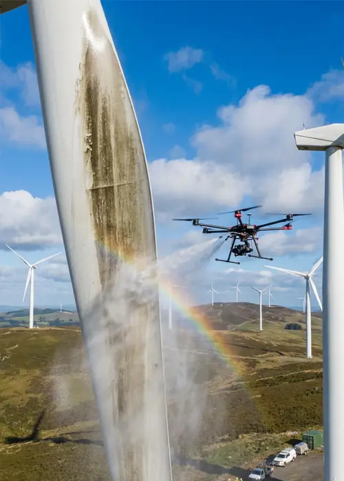 Komplette O&M-Lösung für Windturbinenblätter und -türme